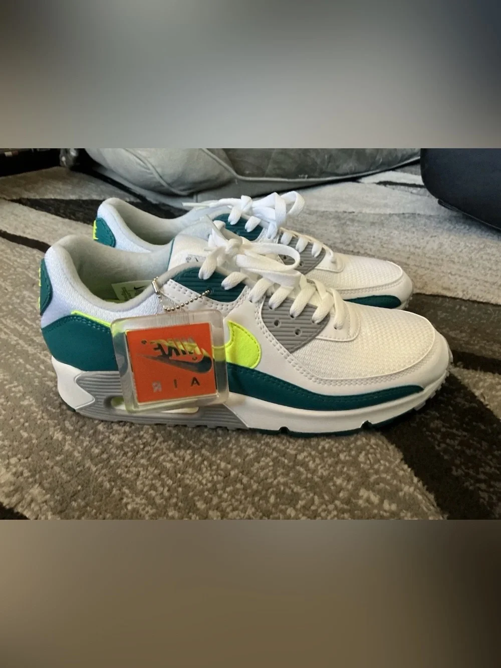 Size 10 - Nike Air Max III 90 Spruce Lime CZ2908 100